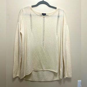 Splendid lightweight Intentionally Frayed Sweater